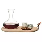 Декантер для красного вина и сырная доска LSA International Wine
