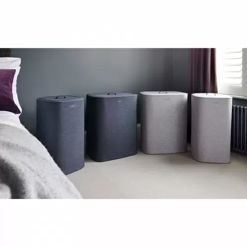Корзина для белья tota™ 90 л, серая