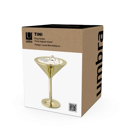Подставка для колец Umbra Tini Martini, латунь