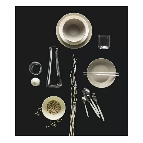 Набор из 24 столовых приборов Guzzini Cutlery My Fusion, белый