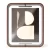 Стильная двусторонняя фоторамка Umbra Bellwood 20х25 см, темное дерево Стильная двусторонняя фоторамка Umbra Bellwood 20х25 см, темное дерево