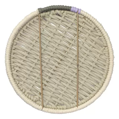 Корзина плетеная conga grey из коллекции ethnic, размер l