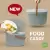 Контейнер для пищевых отходов Qualy Foody 7 л, серый Контейнер для пищевых отходов Qualy Foody 7 л, серый