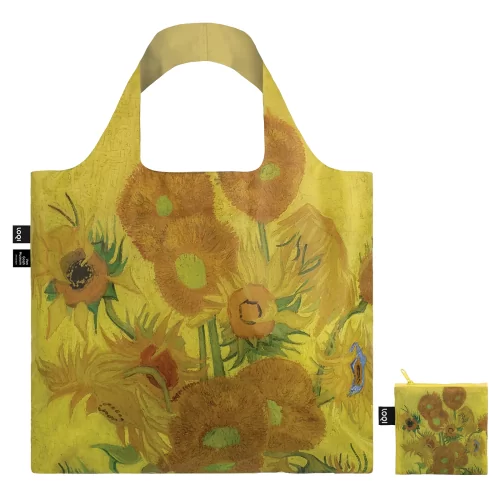 Складная сумка LOQI VINCENT VAN GOGH Sunflowers