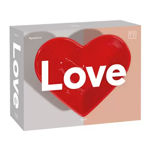 Салатник love, 18х15 см