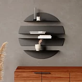 Набор настенных полок Umbra Solis, 4 шт, черные