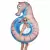 Круг надувной BigMouth Seahorse Круг надувной BigMouth Seahorse