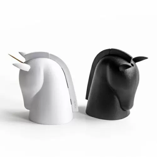 Держатель для зубочисток QUALY Unicorn, черный