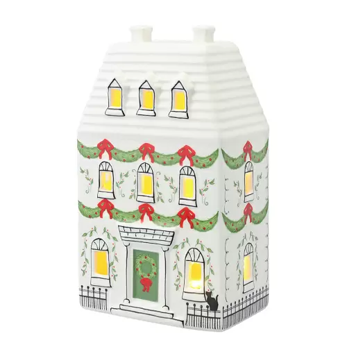 Домик с подсветкой olgod из коллекции new year essential, 19см
