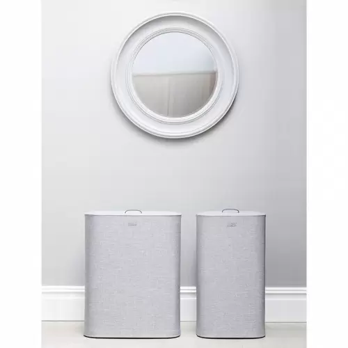 Корзина для белья tota™ 90 л, серая