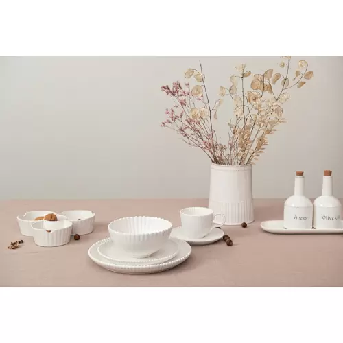 Набор из двух тарелок белого цвета из коллекции kitchen spirit, 21см
