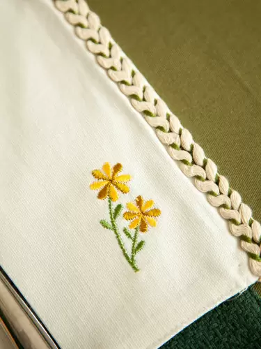 Салфетка под приборы meadow bloom из коллекции ethnic, 33х48 см
