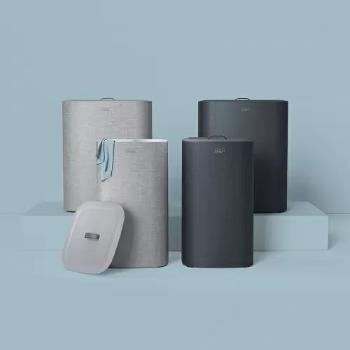 Корзина для белья tota™ 90 л, серая