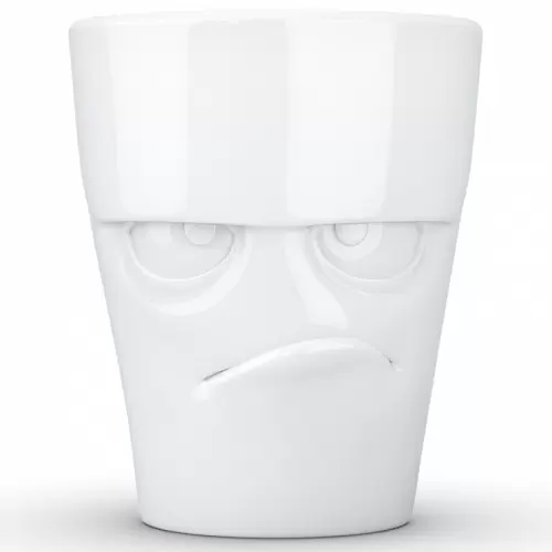Кружка Tassen Grumpy 350 мл, белая