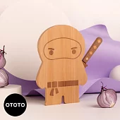 Доска разделочная деревянная с ножом Ototo Ninja