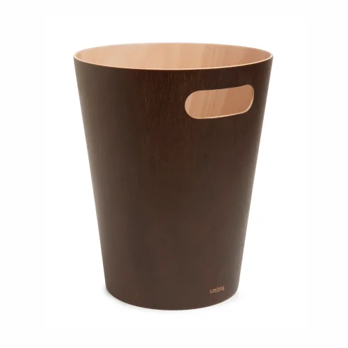 Корзина для мусора Umbra Woodrow, эспрессо