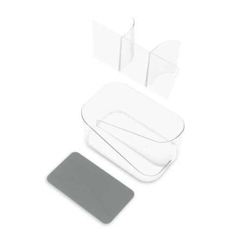 Большой органайзер для косметики Umbra Glam, прозрачный
