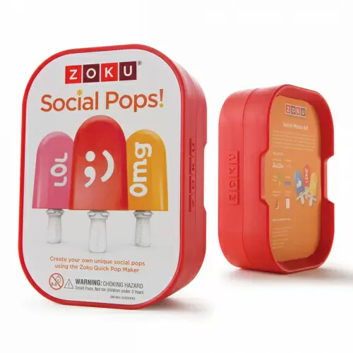Набор ZOKU для украшения мороженого Social Media Kit