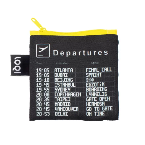 Складная сумка LOQI AIRPORT Arrivals