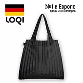 Складная сумка LOQI PLEATED Black