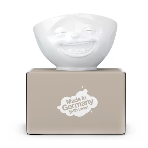 Чаша Tassen Laughing, 500 мл, белая/лавандовая