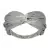 Повязка для волос из натурального шелка светло-серого цвета из коллекции essential Повязка для волос из натурального шелка светло-серого цвета из коллекции essential