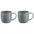 Набор кружек Liberty Jones Soft Ripples, 350 мл, серые, 2 шт Набор кружек Liberty Jones Soft Ripples, 350 мл, серые, 2 шт
