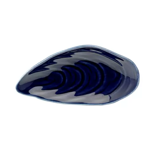 Набор для сервировки oyster shell синего цвета из коллекции sea treasures