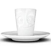 Кофейная пара Tassen Tasty 80 мл, белая