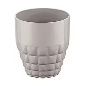 Стакан Guzzini Tiffany, 350 мл, серо-бежевый