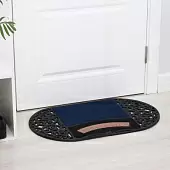Коврик придверный Доляна Welcome узорный