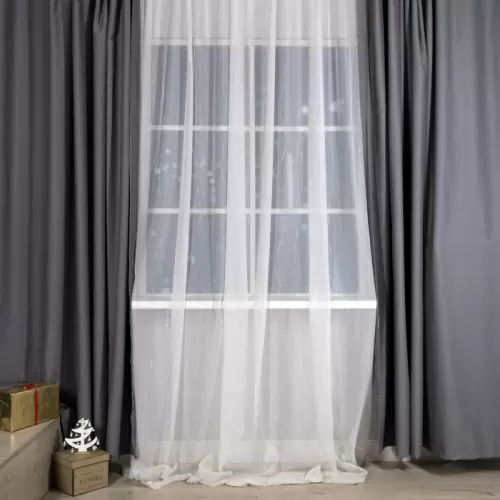 Гирлянда Luazon Lighting Занавес роса на крючках, 2,8×3 м