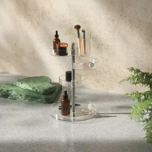 Органайзер для косметики Umbra Pirouette, прозрачный