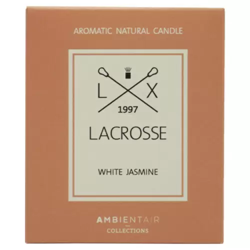 Свеча ароматическая Ambientair Lacrosse, Белый жасмин, 40 ч
