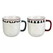 Набор из двух кружек warm celebration из коллекции new year essential, 400 мл