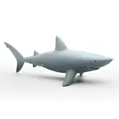 Набор магнитов для холодильника Qualy Shark, 5 шт.