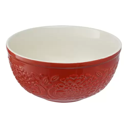 Миска для смешивания Liberty Jones Birds of Paradise 4,2 л, красная