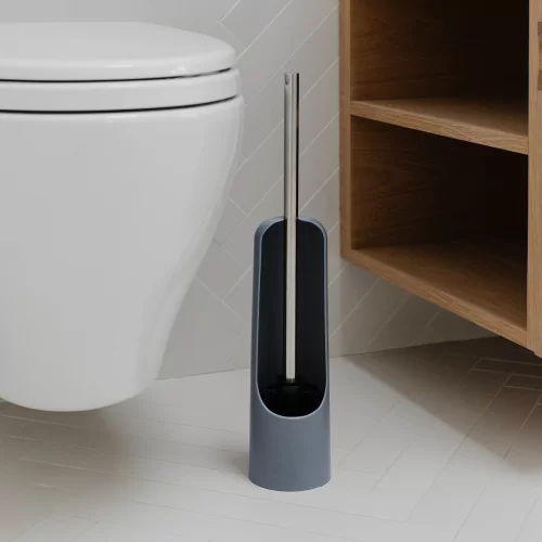 Держатель для туалетного ершика Umbra Touch, серо-голубой