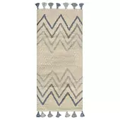 Ковер из хлопка agra из коллекции ethnic, 70х160 см