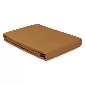 Простыня из сатина из коллекции meditation, caramel, 240х270 см