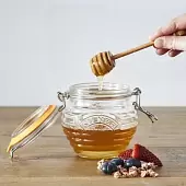 Банка Kilner Clip Top с ложкой для меда, 400 мл