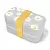 Контейнер для обеда с собой (ланч-бокс) Monbento MB Original, daisy