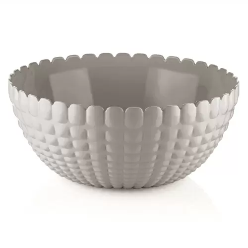 Салатник Guzzini Tiffany, D25 см, серо-бежевый