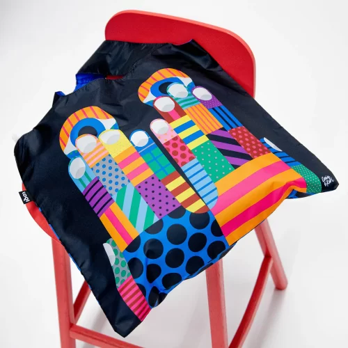 Складная сумка LOQI CRAIG & KARL Don't Look Now