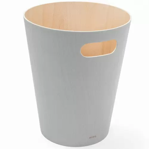 Корзина для мусора Umbra Woodrow, серая