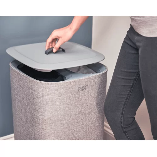 Корзина для белья tota™ 60 л, серая