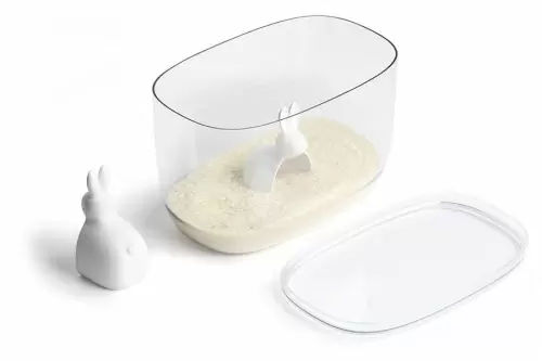 Контейнер с мерной ложкой Qualy Bella Bunny 7 л
