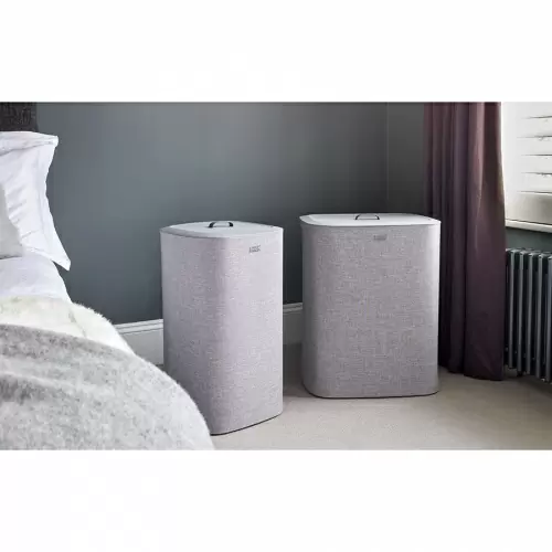 Корзина для белья tota™ 90 л, серая