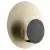 Светильник настенный stone, D35,5х15,5 см, черный/золотистый Светильник настенный stone, D35,5х15,5 см, черный/золотистый