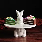 Блюдо для сервировки десертов Доляна Lapin